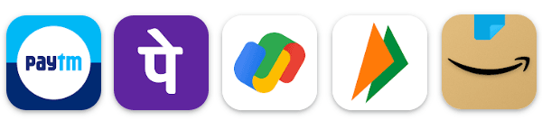 Supported UPI apps